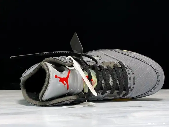 Air CT8480-001 Jordan 5 Off-White x Black 0505